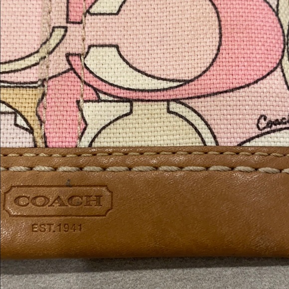 Authentic Coach Card Coin Holder Keychain - Picture 7 of 14